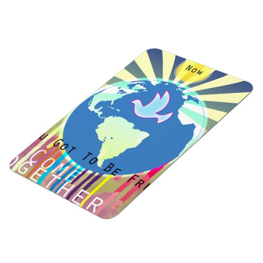 Vrede over de wereld Sony ATV Lyrics Magneet (Linkerzijde)