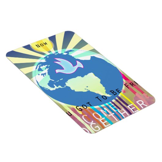 Vrede over de wereld Sony ATV Lyrics Magneet (Rechterzijde)