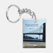 Vrede over oorlogen Sleutelhanger (Voorkant Links)