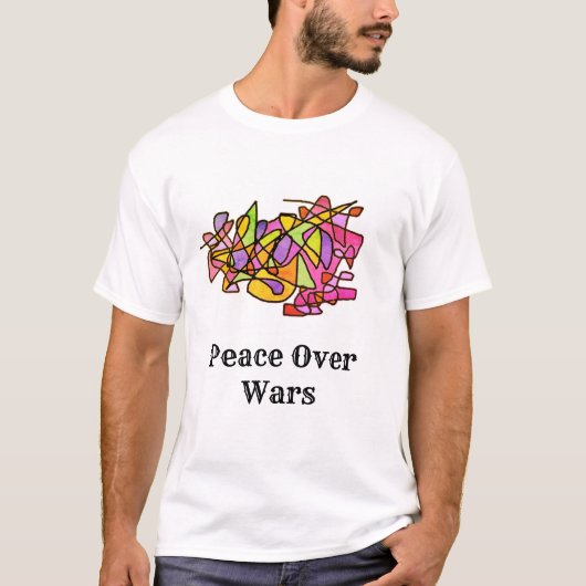 Vrede over oorlogen T-shirt (Voorkant)