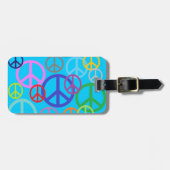 Vrede overal bagagelabel (Voorkant horizontaal)