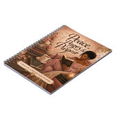 Vrede, Pagina's & Doel Notitieboek (Linkerzijde)
