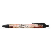 Vrede, Pagina's & Doel Zwarte Inkt Pen (Bovenkant)