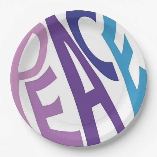 VREDE PAPIEREN BORDJE (Voorkant)