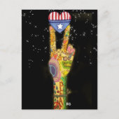 Vrede, Partij, Overwinning USA Uitnodiging - SRF (Voorkant)