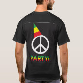 VREDE/PARTIJ! T-SHIRT (Achterkant)