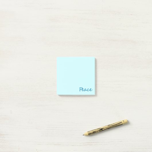 vrede post-it® notes (Op bureau)