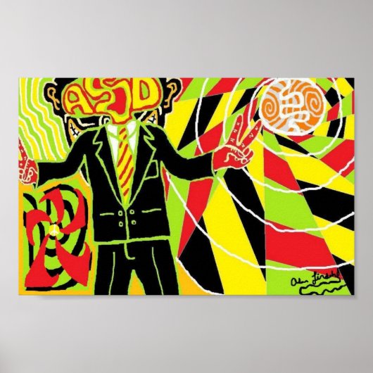 Vrede/Rasta Poster (Voorkant)