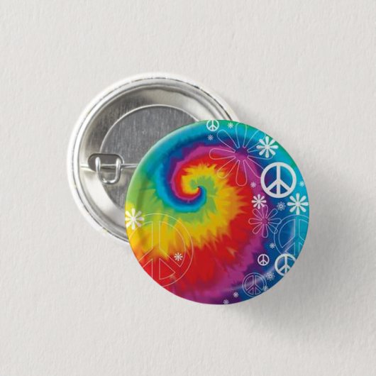 vrede ronde button 3,2 cm (Voorkant /achterkant)