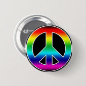 vrede ronde button 5,7 cm (Voorkant /achterkant)