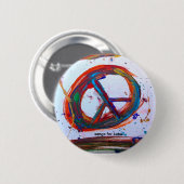 vrede ronde button 5,7 cm (Voorkant /achterkant)