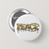 Vrede Ronde Button 5,7 Cm (Voorkant /achterkant)