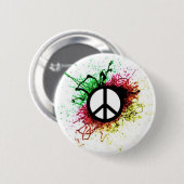 vrede ronde button 5,7 cm (Voorkant /achterkant)