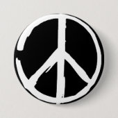 vrede ronde button 7,6 cm (Voorkant)