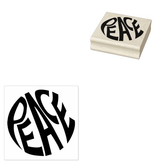 VREDE RUBBERSTEMPEL (Gestempeld)