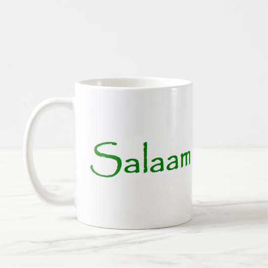 vrede salaam koffiemok (Links)