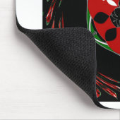 "Vrede: Schild met embleem" Art Print Muismat (Hoek)