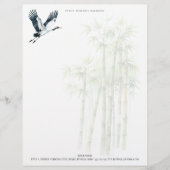 Vrede, sereniteit, harmonie, gepersonaliseerd brie briefhoofd (Voorkant)