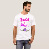 Vrede & Sereniteit Kunst T-shirt (Voorkant volledig)
