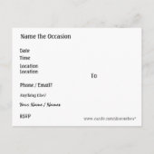 Vrede - Shalom Briefkaart (Achterkant)