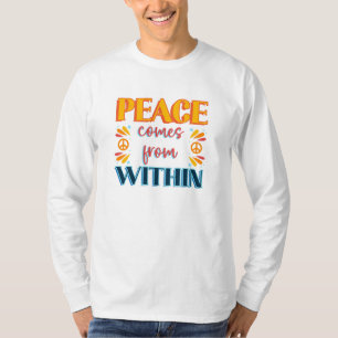 Vrede Shirt,  T Shirt, Grafische T - shirts 