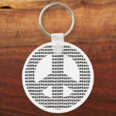vrede sleutelhanger (Voorkant)