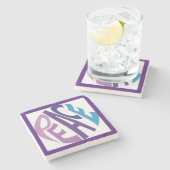 VREDE STENEN ONDERZETTER (Zijkant)