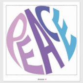 VREDE STICKER (Vel)