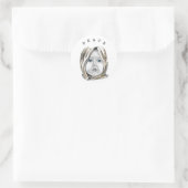 Vrede Sticker met Little Girl Hope (Tas)