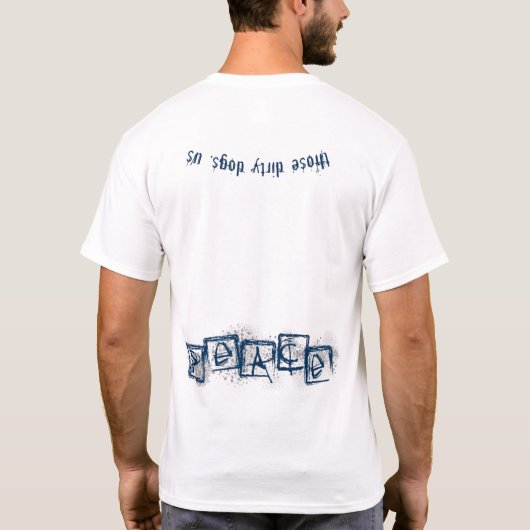 Vrede T-shirt (Achterkant)