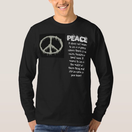 VREDE T-SHIRT (Voorkant)