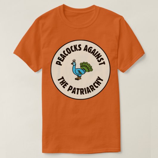 Vrede tegen de patriarchie t-shirt (Design voorkant)