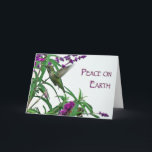 Vrede ter wereld feestdagen kaart<br><div class="desc">Foto en ontwerp door Melanie Hofmann.</div>