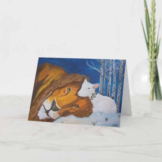 Vrede ter wereld feestdagen kaart (Voorkant)