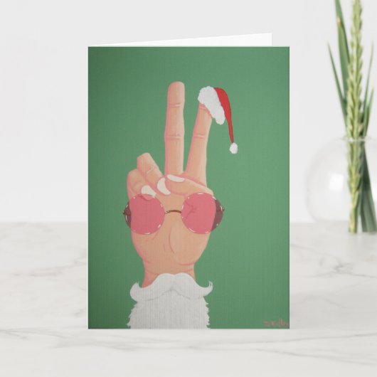 vrede ter wereld feestdagen kaart (Voorkant)
