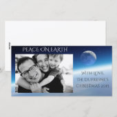 Vrede ter wereld feestdagenkaart (Voorkant / Achterkant)