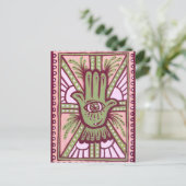 Vrede & Tevredenheid Briefkaart (Staand voorkant)