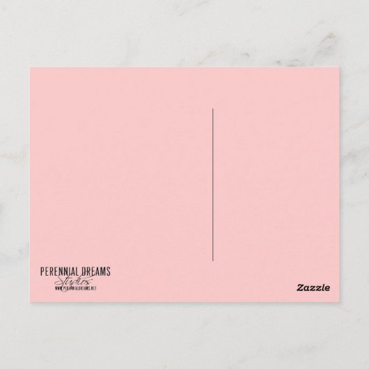 Vrede & Tevredenheid Briefkaart (Achterkant)