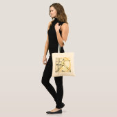 Vrede Tote Bag (Voorkant (model))