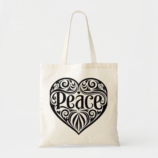 vrede tote bag (Voorkant)