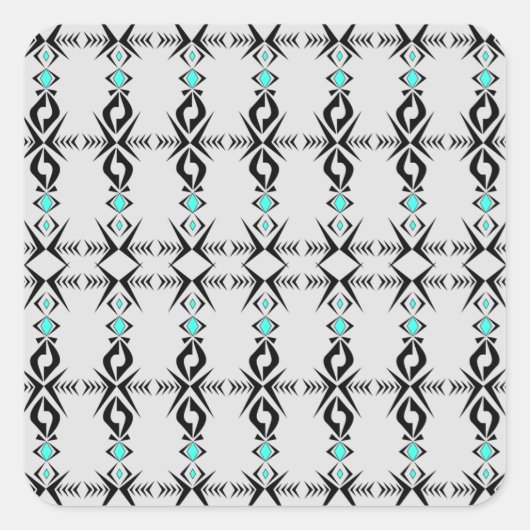 Vrede ~ Tranquil Vierkante Sticker (Voorkant)