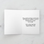 “Vrede & Trots” Verjaardagskaart Kaart (Binnen)