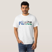 Vrede tussen Israël en Palestina T-Shirt (Voorkant volledig)