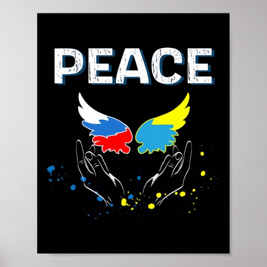 Vrede tussen Rusland en Oekraïne Poster (Voorkant)