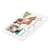 Vrede uit 2 foto's Afstudeerder bekendmaking Magneet (Linkerzijde)