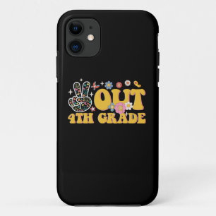Vrede uit 4e klas Groovy Laatste dag van de school Case-Mate iPhone Case