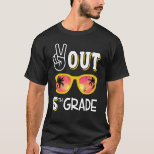 Vrede uit 5e klas voor 5e klas Afstuderen T-shirt