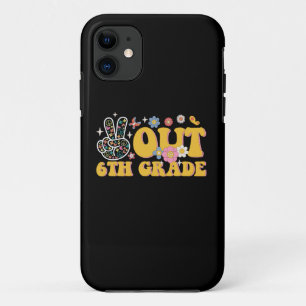 Vrede Uit 6e Klas Groovy Laatste Dag Van School Case-Mate iPhone Case