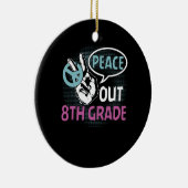 Vrede uit 8e graad keramisch ornament (Rechts)