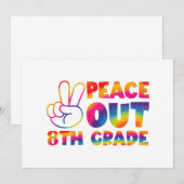 Vrede uit achtste graad das verf laatste dag 8e gr kaart (Voorkant / Achterkant)